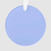 Pastel Lavender Blue Ornament (voorkant)