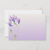 Pastel Lavender Paars Flower Natural Spa Bedankkaart (Voorkant)