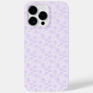 PASTEL LAVENDER ROZEN Case-Mate iPhone 14 PRO MAX HOESJE