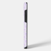 PASTEL LAVENDER ROZEN iPhone HOESJE (Linkerkant)