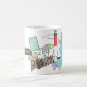 Pastel LBI Love Collage Koffiemok (Center)