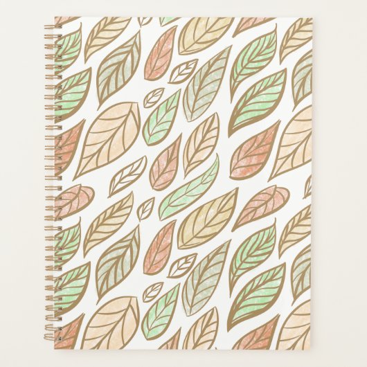 Pastel Leaf Drift Planner (Voorkant)