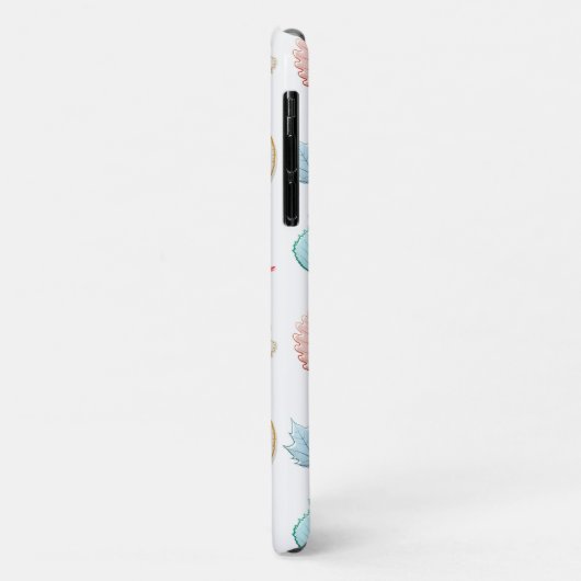 Pastel Leaves Case-Mate iPhone Case (Achterkant/links)