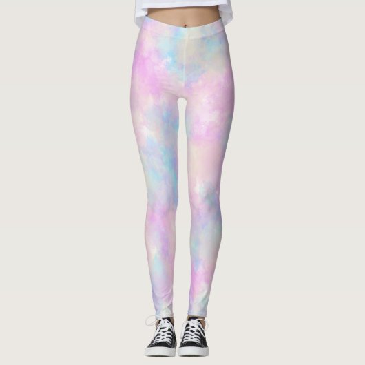 Pastel-Leggings, Rave Pants, Sweet Lolita Leggings (Voorkant)