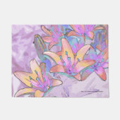 Pastel Lelie Liefde Deurmat (Voorkant)