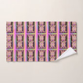 Pastel Lelies Bad Handdoek (Handdoek)