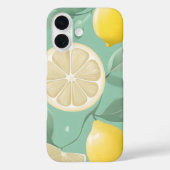 Pastel Lemon Iphone Case (Achterkant)