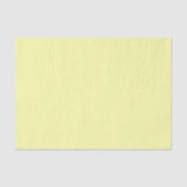 Pastel Lemon Yellow Tissuepapier (Voorkant)