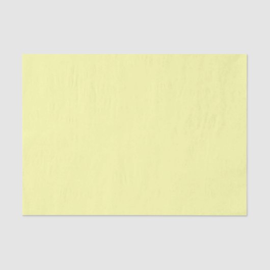 Pastel Lemon Yellow Tissuepapier (Voorkant)