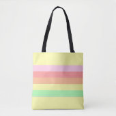 Pastel Lemon Yellow Tote Bag (Voorkant)