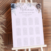Pastel Lente Bloem Bruiloft Zitgrafiek Poster