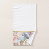  PASTEL LENTE BLOEMEN BADKAMER HANDDOEK SET (Handdoek)
