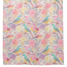 Pastel lente bloemenpatroon 02