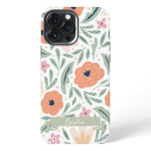 Pastel lente bloempatroon