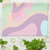 Pastel Lente Keuken Handdoek (Gevouwen)
