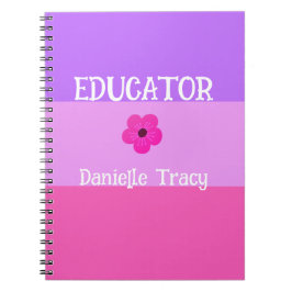 Pastel Lente Kleuren Custom Notitieboek