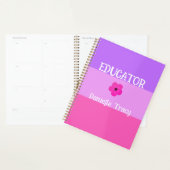 Pastel Lente Kleuren Leraar Planner (Display)