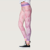 Pastel lente klimop leggings (Links)