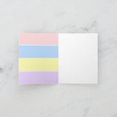 Pastel lente strepen (Binnen)