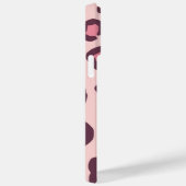 Pastel Leopard Print iPhone Case (Achterkant / Rechts)