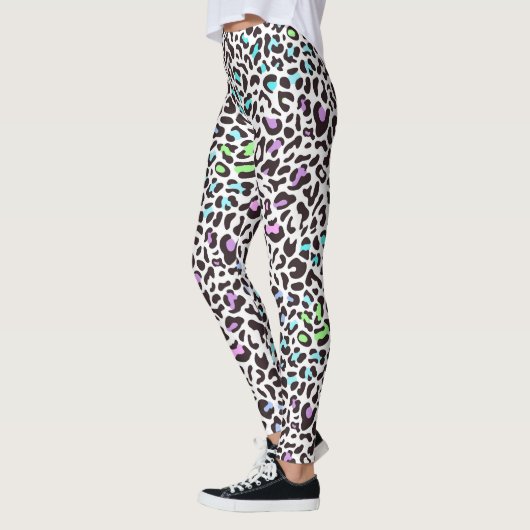 Pastel Leopard Print Leggings (Links)