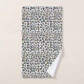 Pastel Leopard Spot Patroon Bad Handdoek (Handdoek)