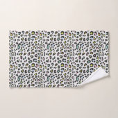 Pastel Leopard Spot Patroon Bad Handdoek (Handdoek)