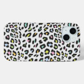 Pastel Leopard Spot Patroon Case-Mate iPhone Case (Achterkant (horizontaal))