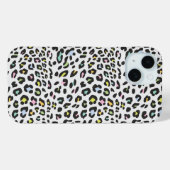 Pastel Leopard Spot Patroon Case-Mate iPhone Case (Achterkant (horizontaal))