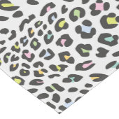Pastel Leopard Spot Patroon Medium Tafelloper (Hoek)