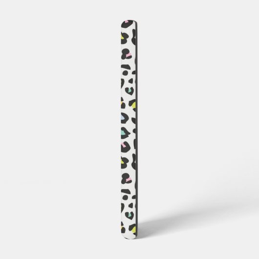 Pastel Leopard Spot Patroon Samsung Galaxy Hoesje (Linkerkant)