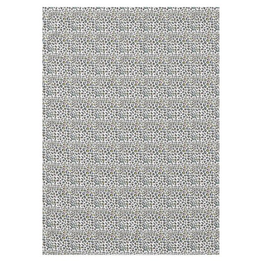 Pastel Leopard Spot Patroon Tafelkleed (Voorkant)