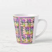 PASTEL LEVERT CORAL STIPPEN LATTE MOK (Rechts)