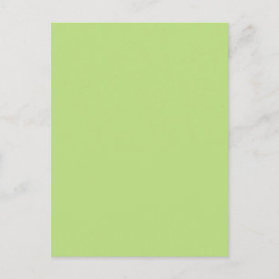 Pastel Licht Groen Aangepaste Kleurachtergrond Briefkaart