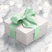 Pastel licht groen #B6E4BD Satijnen Lint