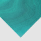 Pastel Licht Turquoise Abstract Tissuepapier (Detail)