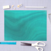 Pastel Licht Turquoise Abstract Tissuepapier (Craft)