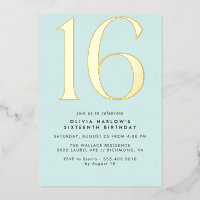 Pastel Lichtblauw & Goud | Eenvoudig Schattige zoe