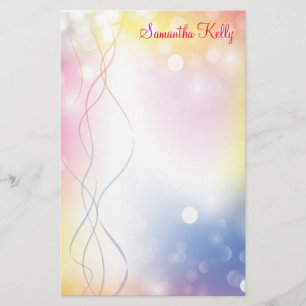 Pastel Lichtjes Briefpapier