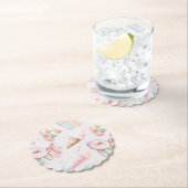 Pastel Lief verjaardagsfeestje Kartonnen Onderzetters (Insitu)