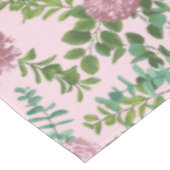 Pastel  Light Floral Rozen Tafelkleed (Gekanteld)