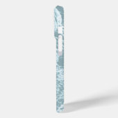 Pastel Light Turquoise Abstract Case-Mate iPhone Case (Achterkant / Links)