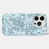 Pastel Light Turquoise Abstract Case-Mate iPhone Case (Achterkant (horizontaal))