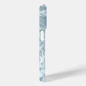 Pastel Light Turquoise Abstract Case-Mate iPhone Case (Achterkant / Rechts)