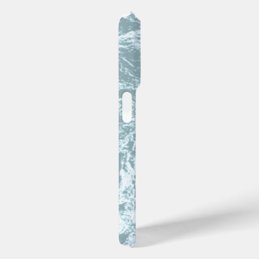 Pastel Light Turquoise Abstract Case-Mate iPhone Case (Achterkant / Rechts)