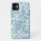 Pastel Light Turquoise Abstract Case-Mate iPhone Case (Achterkant)