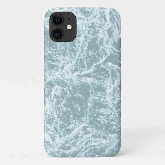 Pastel Light Turquoise Abstract Case-Mate iPhone Case (Achterkant)