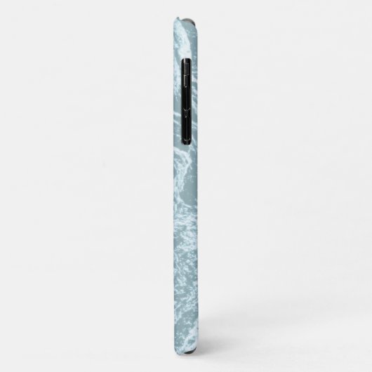 Pastel Light Turquoise Abstract Case-Mate iPhone Case (Achterkant/links)