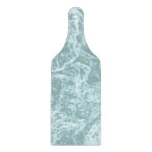 Pastel Light Turquoise Abstract Snijplank (Voorkant)