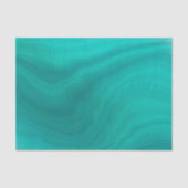 Pastel Light Turquoise Abstract Tissuepapier (Voorkant)